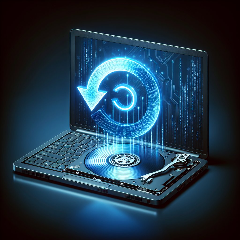 Laptop reset with data still present